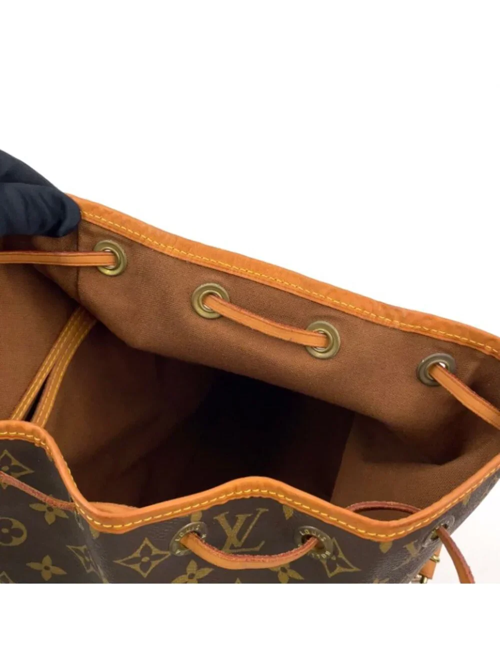 Louis Vuitton Montsouris MM Monogram Leather Backpack